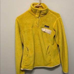 Yellow Patagonia Snap-T pullover. Price negotiable